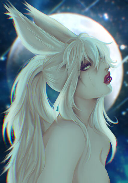 Warrior of Light (Viera) - Final Fantasy XIV